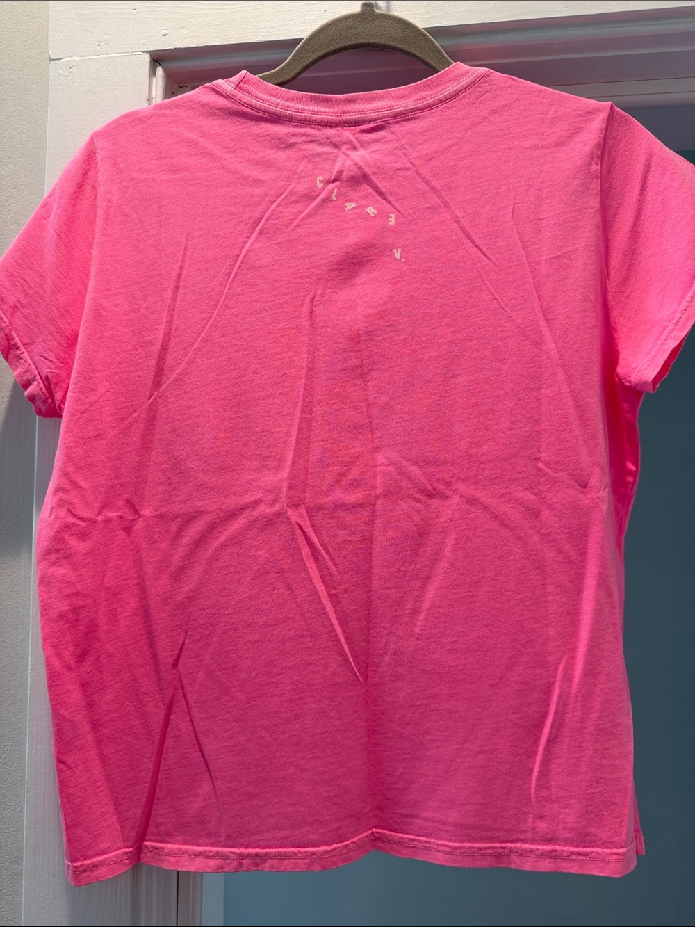Clare V classic Ciao Graphic Short Sleeve Tee - Picture 4 of 5